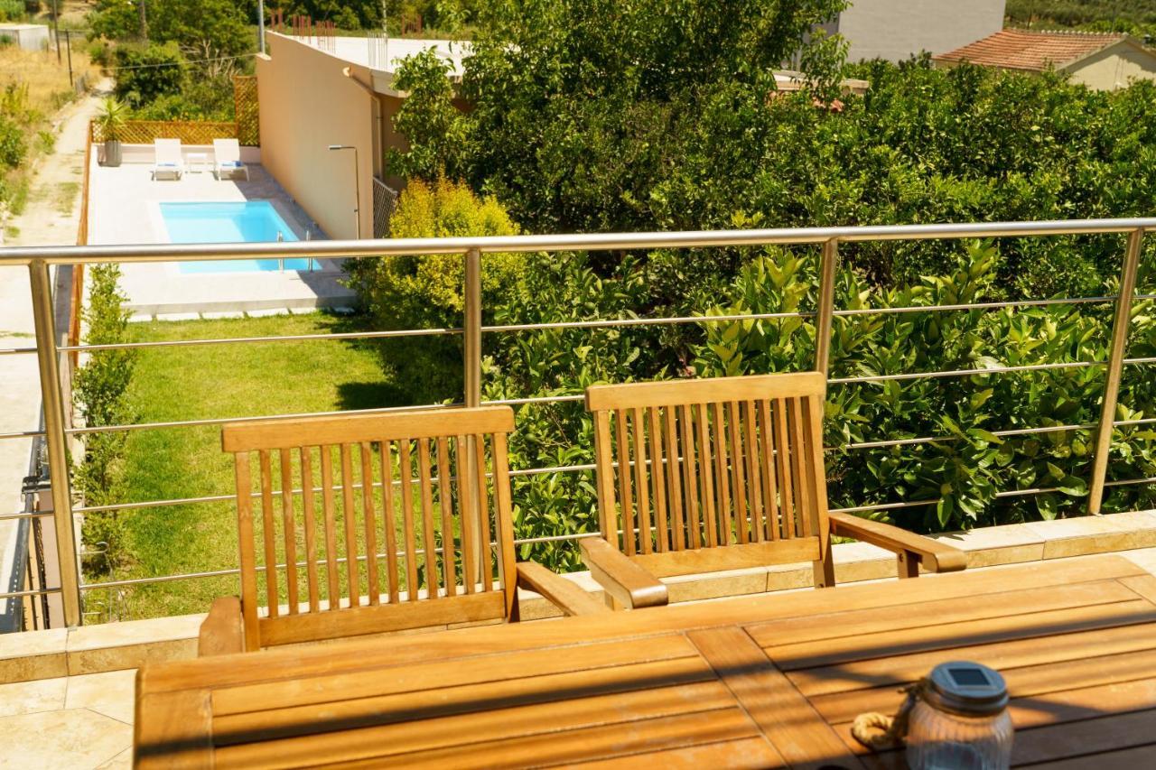 Arch Houses - Sharing Pool Spiliá Eksteriør bilde