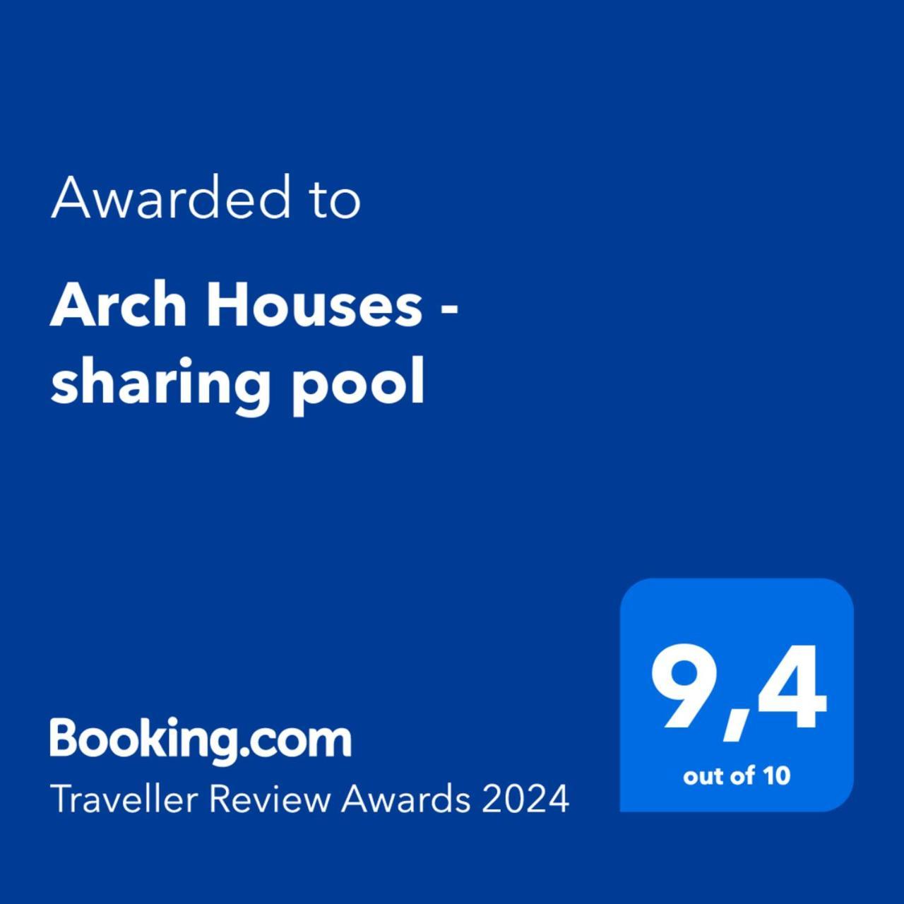 Arch Houses - Sharing Pool Spiliá Eksteriør bilde